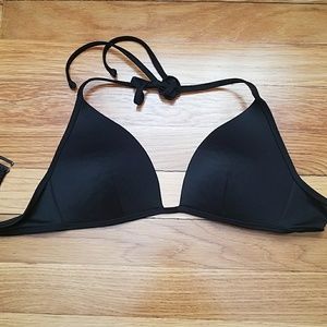 Halter Pushup Triangle binkini top